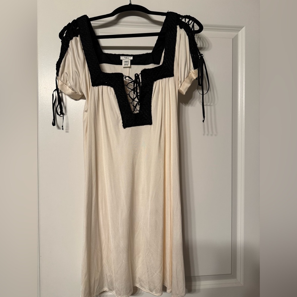 Foley Lace-up Square Neck Dress size XS